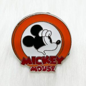 🔮 5/$25 Disney‎ Orange Oh Mickey! Classic Mickey Mouse Pin